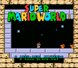 Super Mario World 2 by Blackdai Title Screen